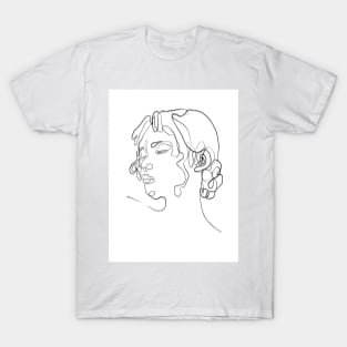 Face lineart T-Shirt